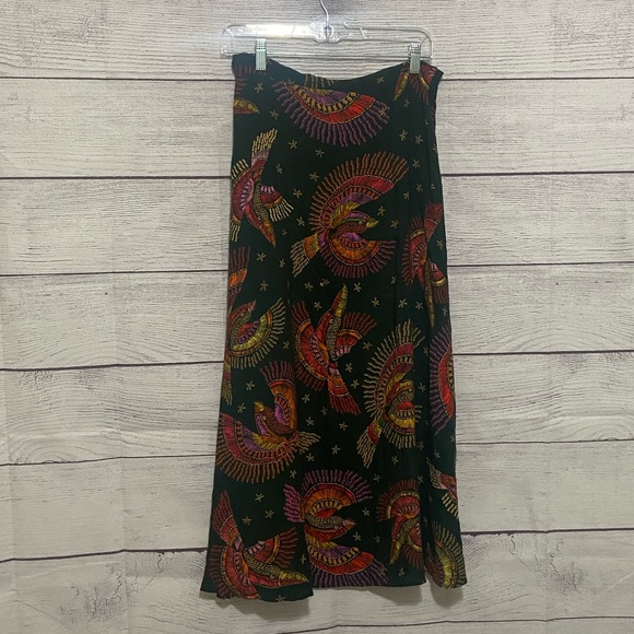 Anthropologie Farm Rio Mixed-Print Maxi Skirt XL - Picture 2 of 4